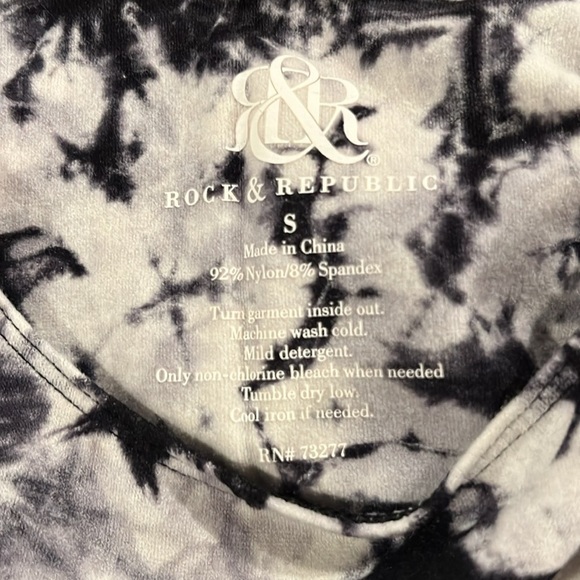 Rock &Republic Tank‎ Top Black/Gray Size S - Picture 3 of 6